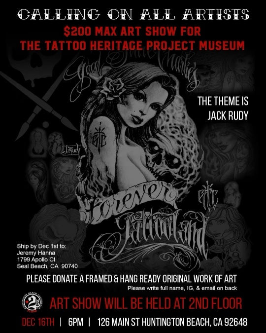 Submit Your Jack Rudy Themed Art Fundraiser!
