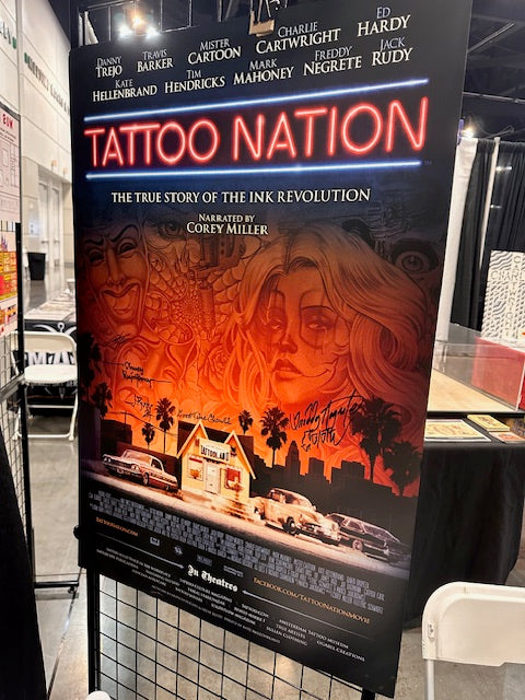 Tattoo Nation Movie Poster free with $120 Donation